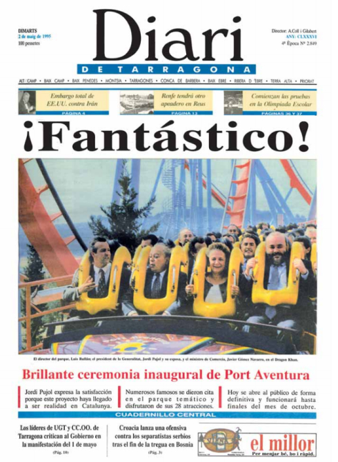 Inauguración PortAventura