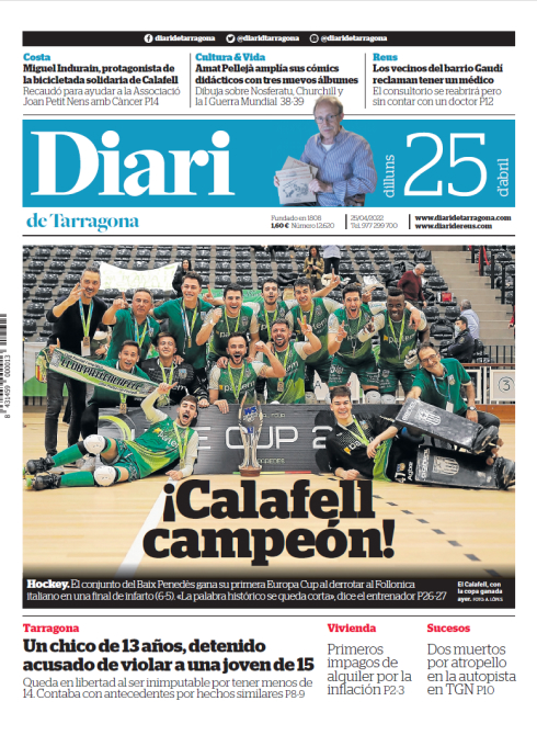 ¡Calafell campeón!