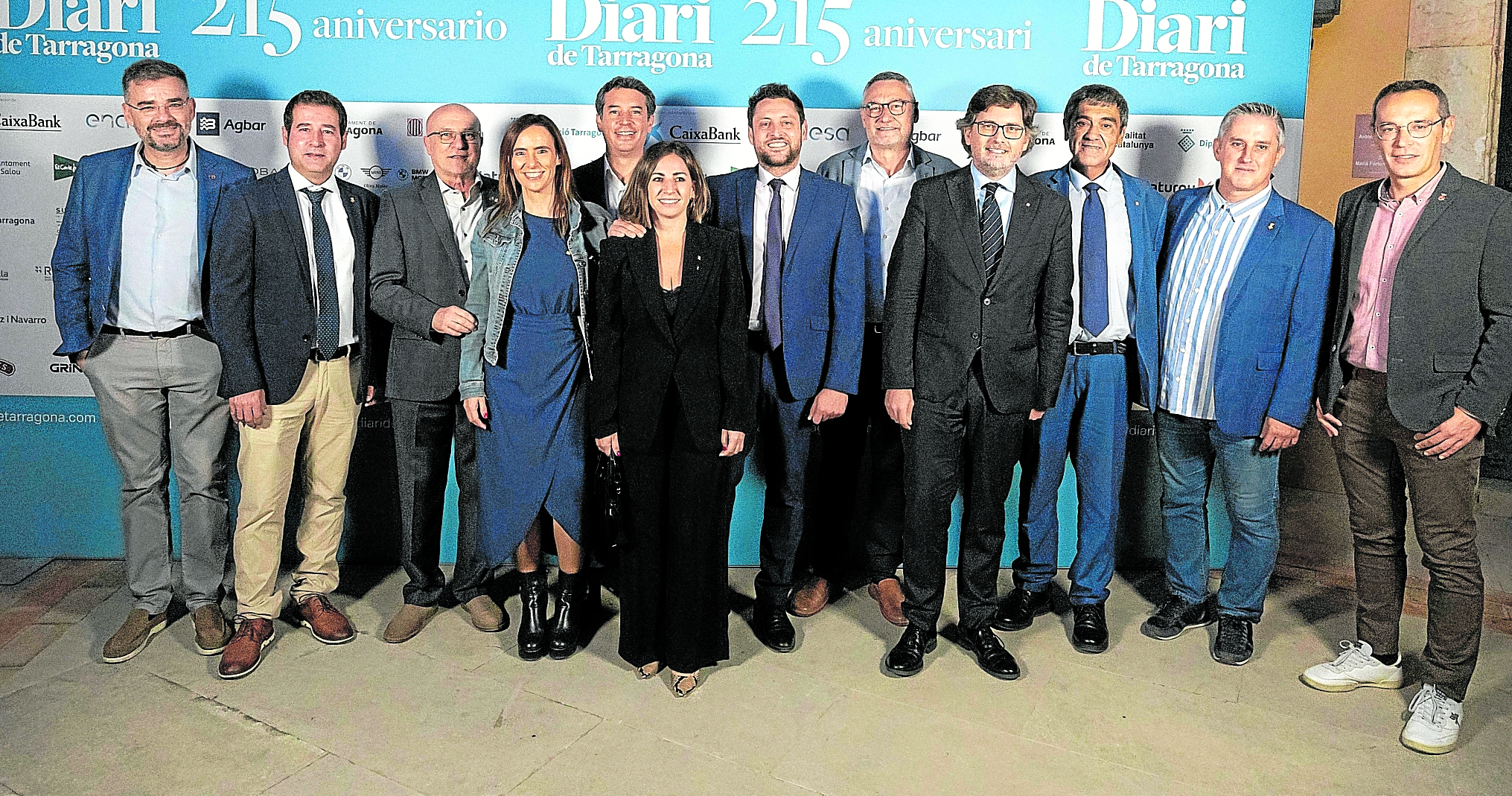 Gustavo Cuadrado; Jordi Sans, alcalde de Els Pallaresos; Roc Muñoz, alcalde de La Canonja; Sandra Guaita, alcaldesa de Reus; Kenneth Martínez, alcalde de El Vendrell; Lucía López, delegada de la Generalitat en Tarragona; Rubén Viñuales, alcalde de Tarragona, Salva Ferré, president del Consell Comarcal del Tarragonès,  Javier Vilamayor, secretari de Govern, Joan Castor, delegat de la Generalitat a les Terres de l’Ebre, Ramon Ferré, alcalde de Calafell, Òscar Sánchez, alcalde de Constantí.